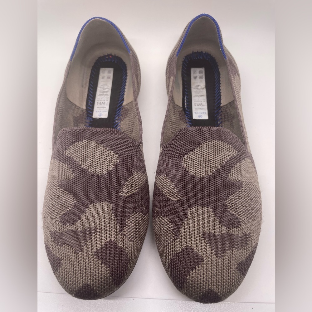 ROTHY’S CAMO LOAFER IN GREY- SIZE 9.5